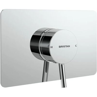 Vaso doccia incasso Bristan Pm2 Sqshcvo C Prism - Cromo Vaso doccia incasso Bristan Pm2 Sqshcvo C Prism - Cromo