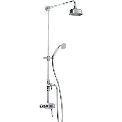 Bristan 1901 Exposed Concentric Chrome Shower Valve Diverter - Shower Valve Bristan 1901 Exposed Concentric Chrome Shower Valve Diverter - Shower Valve