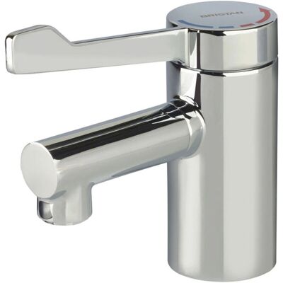 Bristan Solo2 Miscelatore lavabo - Maniglia lunga, Tappo in rame - Senza scarico Bristan Solo2 Miscelatore lavabo - Maniglia lunga, Tappo in rame - Senza scarico