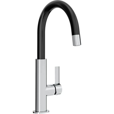 Mezclador de fregadero de cocina Bristan MLB Modelo Melba - Negro Mezclador de fregadero de cocina Bristan MLB Modelo Melba - Negro
