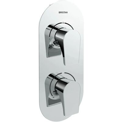 Bristan Hourglass Recessed Dual Control Shower Valve - Shower Type Bristan Hourglass Recessed Dual Control Shower Valve - Shower Type