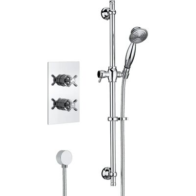 Bristan 1901 Dual Concealed Mixer Shower - Shower Kit Bristan 1901 Dual Concealed Mixer Shower - Shower Kit