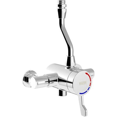 Bristan Opac Thermostatic Exposed Shower Valve - Chrome Bristan Opac Thermostatic Exposed Shower Valve - Chrome