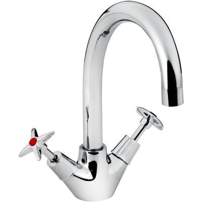 Bristan VAX2 SNK C - Dual Handle Chrome Faucet Bristan VAX2 SNK C - Dual Handle Chrome Faucet