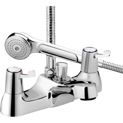 Bristan - Modèle Val2 Bsm C Cd - Poignées à levier en métal - Chrome - Mitigeur de douche bain - Publicité Bristan - Modèle Val2 Bsm C Cd - Poignées à levier en métal - Chrome - Mitigeur de douche bain - Publicité