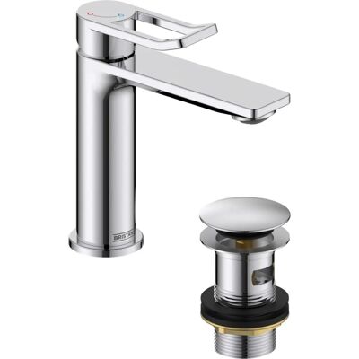 Bristan Saffron Eco Start Miscelatore lavabo - Cromo Bristan Saffron Eco Start Miscelatore lavabo - Cromo