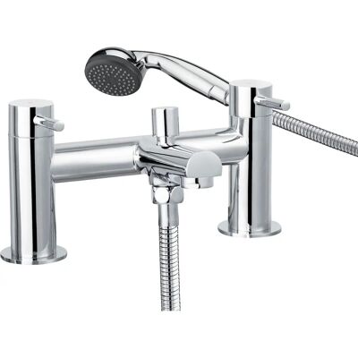 Bristan Mios Deck Mounted Bath Shower Mixer Tap - Chrome Bristan Mios Deck Mounted Bath Shower Mixer Tap - Chrome