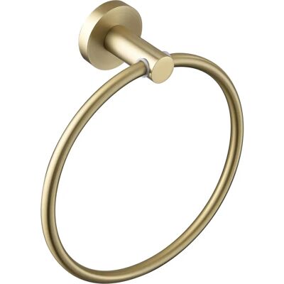 Anello per asciugamano rotondo in ottone Bristan - Ottone spazzolato Anello per asciugamano rotondo in ottone Bristan - Ottone spazzolato