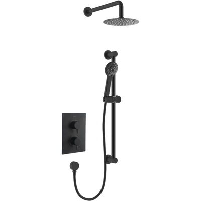 Bristan - Apelo - Black - Concealed Dual Control - Shower Pack Bristan - Apelo - Black - Concealed Dual Control - Shower Pack