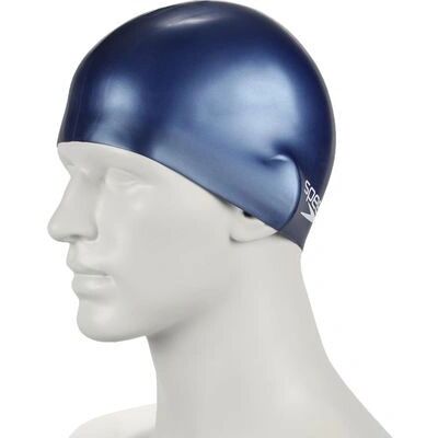 Speedo Navy Blue Junior Silikon Schwimmcap - Kinder Speedo Navy Blue Junior Silikon Schwimmcap - Kinder