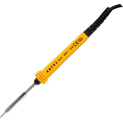 Antex S4814H8 CS18W Soldering Iron - 230V, Compact, Precise Antex S4814H8 CS18W Soldering Iron - 230V, Compact, Precise