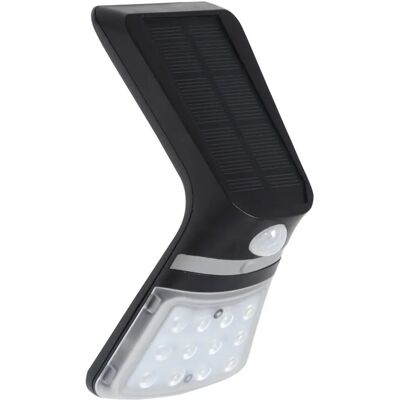 Luceco LED Solar Wall Light - PIR Motion Sensor Waterproof Outdoor Luceco LED Solar Wall Light - PIR Motion Sensor Waterproof Outdoor