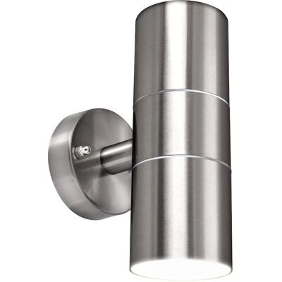 Luceco - Exterior Stainless Steel - IP54 Up/Down - Wall Light Luceco - Exterior Stainless Steel - IP54 Up/Down - Wall Light