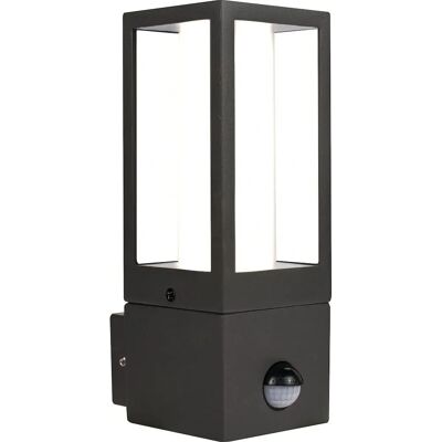 Luceco Azurar GU10 Lantern - PIR Sensor, IP44, Slate Grey Luceco Azurar GU10 Lantern - PIR Sensor, IP44, Slate Grey