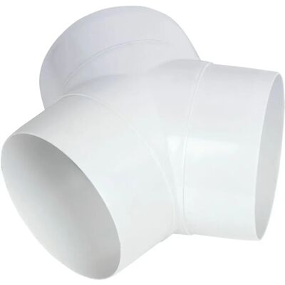 Airvent 404144 Ventilation Ducting 'Y' Pieces - White Airvent 404144 Ventilation Ducting 'Y' Pieces - White