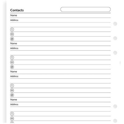 Papier à en-tête Filofax - Headed Paper - Publicité Papier à en-tête Filofax - Headed Paper - Publicité
