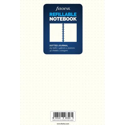 Recharge de Cahier à Points Blanc pour Filofax - Recharge - Publicité Recharge de Cahier à Points Blanc pour Filofax - Recharge - Publicité