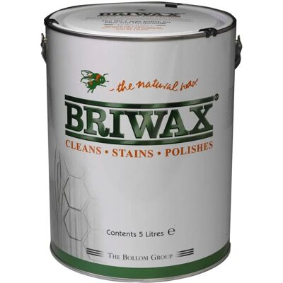 Briwax Briwax BW0303000005 Wax Polish Clear 5L Briwax Briwax BW0303000005 Wax Polish Clear 5L