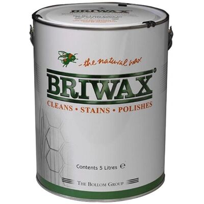 Briwax Dark Oak Wax Polish - Wax Polish - Wood Finish - 5L Briwax Dark Oak Wax Polish - Wax Polish - Wood Finish - 5L