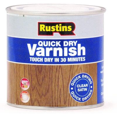 Barniz Satinado Transparente Rustins AVSC250 - Acabado para Madera Interior Barniz Satinado Transparente Rustins AVSC250 - Acabado para Madera Interior