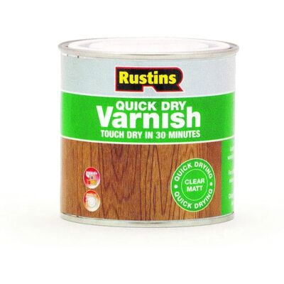 Rustins Rustins AVMC250 Varnice Opaca Asciugatura Veloce - Varnice Rustins Rustins AVMC250 Varnice Opaca Asciugatura Veloce - Varnice