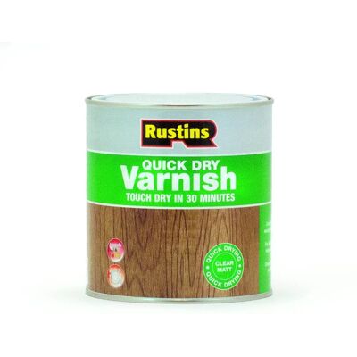 Rustins AVMC1000 Barniz de Secado Rápido - Transparente - 1 Litro Rustins AVMC1000 Barniz de Secado Rápido - Transparente - 1 Litro