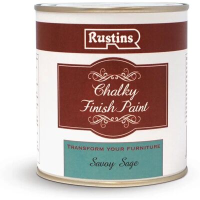 Peinture Chalky Finish Savoy Sage de Rustins - Revêtement intérieur - Publicité Peinture Chalky Finish Savoy Sage de Rustins - Revêtement intérieur - Publicité