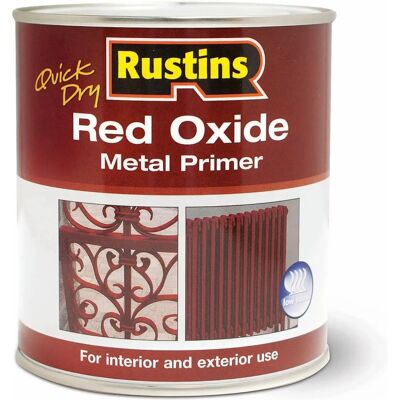 Rustins Red Oxide Metal Primer 1L - Metal Primer Rustins Red Oxide Metal Primer 1L - Metal Primer
