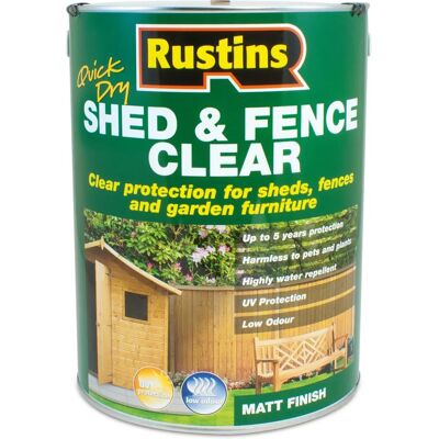 Rustins Rustins FSCL5000 Quick Dry Wood Protector - Wood Protector Rustins Rustins FSCL5000 Quick Dry Wood Protector - Wood Protector