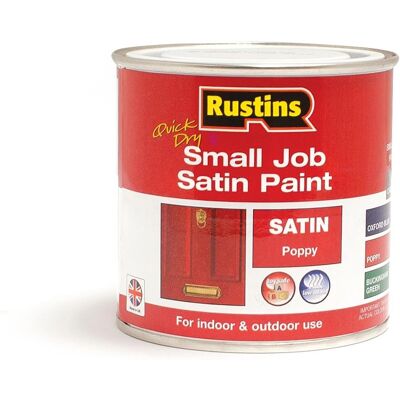Peinture Satin Rustins Poppy 250ml - Peinture - Publicité Peinture Satin Rustins Poppy 250ml - Peinture - Publicité