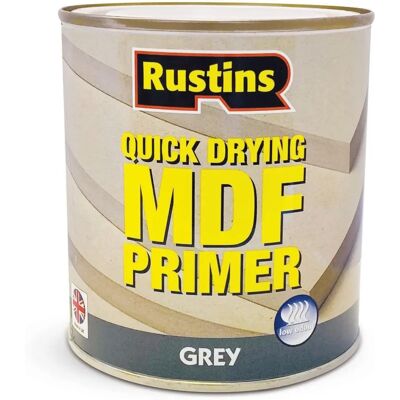 Rustins Rustins MDGP500 - Primer MDF Grise à Séchage Rapide 500ml - Publicité Rustins Rustins MDGP500 - Primer MDF Grise à Séchage Rapide 500ml - Publicité