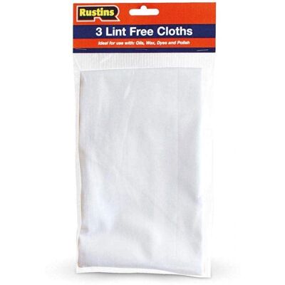 Chiffons Sans Peluches Rustins - Pack de 3 - Publicité Chiffons Sans Peluches Rustins - Pack de 3 - Publicité
