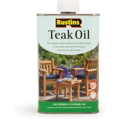 Rustins Rustins TEAK250 Teak Oil 250ml Rustins Rustins TEAK250 Teak Oil 250ml