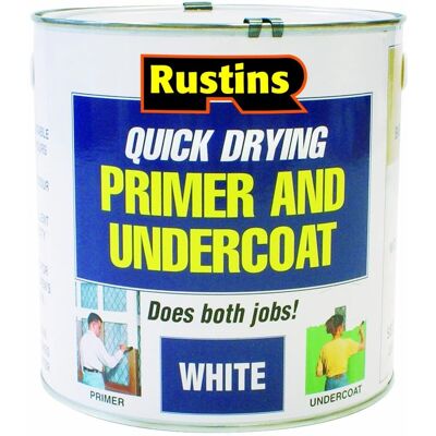 Rustins Rustins Quick Dry Primer & Undercoat White - Paint Primer Rustins Rustins Quick Dry Primer & Undercoat White - Paint Primer