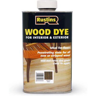 Rustins WDWA250 Walnut Wood Dye - Wood Type Rustins WDWA250 Walnut Wood Dye - Wood Type