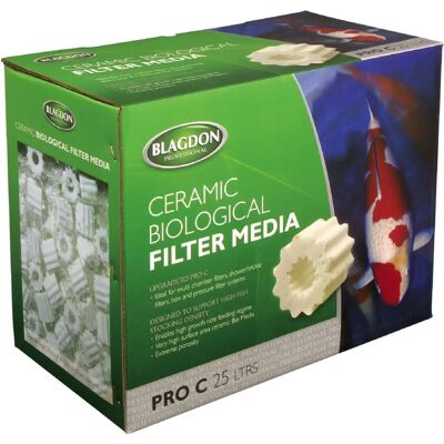 Blagdon Blagdon Ceramic Bio-Media for Pond Multi Chamber Filters - Pond Filter Media Blagdon Blagdon Ceramic Bio-Media for Pond Multi Chamber Filters - Pond Filter Media