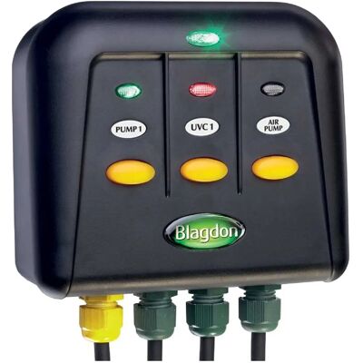 Blagdon PowerSafe Switchbox - 3 Outlets - Switchbox for Pond & Garden Blagdon PowerSafe Switchbox - 3 Outlets - Switchbox for Pond & Garden