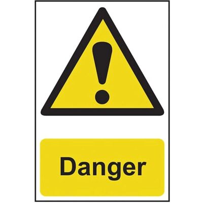Panneau de Danger PVC Scan SCA1301 - 200x300mm - Publicité Panneau de Danger PVC Scan SCA1301 - 200x300mm - Publicité