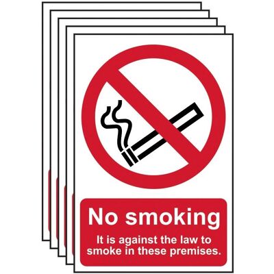 Brand: No Smoking Sign PVC 200x300mm - Safety Sign Brand: No Smoking Sign PVC 200x300mm - Safety Sign