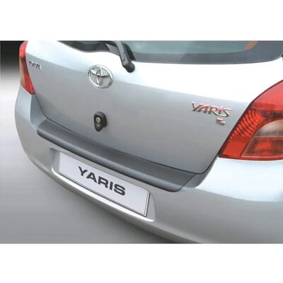 Protezione Paraurti Posteriore per Toyota Yaris II - ABS, Nero, Su Misura Protezione Paraurti Posteriore per Toyota Yaris II - ABS, Nero, Su Misura