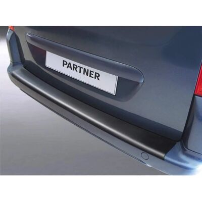 Protecteur de pare-chocs arrière ABS RGM - Sur mesure pour Peugeot Partner 2008-2018 - Publicité Protecteur de pare-chocs arrière ABS RGM - Sur mesure pour Peugeot Partner 2008-2018 - Publicité