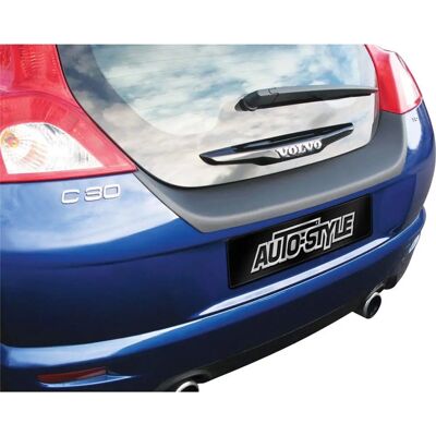 Volvo - C30 - Negro - ABS - Protección del parachoques trasero Volvo - C30 - Negro - ABS - Protección del parachoques trasero