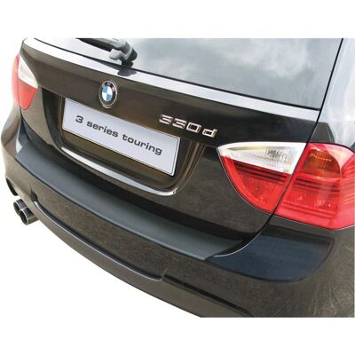 RGM Zwarte Achterbumperbeschermer voor BMW E91 Touring - Achterbumper RGM Zwarte Achterbumperbeschermer voor BMW E91 Touring - Achterbumper