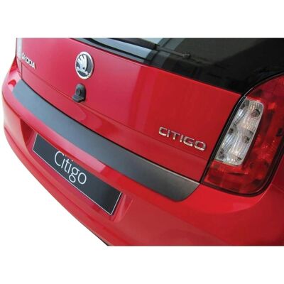 Protector de parachoques trasero ABS negro Skoda - Accesorio de coche Protector de parachoques trasero ABS negro Skoda - Accesorio de coche