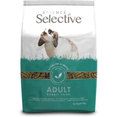 Supreme Petfoods Science Selective Rabbit Food - 1.5kg - Adult rabbit diet Supreme Petfoods Science Selective Rabbit Food - 1.5kg - Adult rabbit diet
