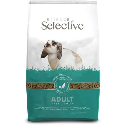 Nourriture sélective pour lapins Supreme Science - Nutrition adulte Nourriture sélective pour lapins Supreme Science - Nutrition adulte
