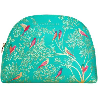 Sara Miller Chelsea Green Large Cosmetic Bag - Cosmetic Bag Sara Miller Chelsea Green Large Cosmetic Bag - Cosmetic Bag