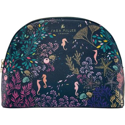Sara Miller Gran Bolsa de Cosméticos con Caballito de Mar y Spa Acuático Sara Miller Gran Bolsa de Cosméticos con Caballito de Mar y Spa Acuático