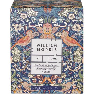William Morris At Home Strawberry Thief Blue Candle - Scented Candle William Morris At Home Strawberry Thief Blue Candle - Scented Candle