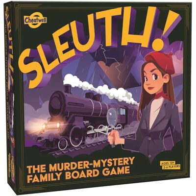 Cheatwell Games Sleuth! The Murder-Mystery Family Board Game Cheatwell Games Sleuth! The Murder-Mystery Family Board Game